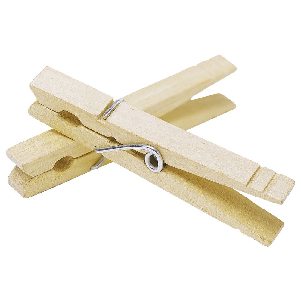 Whitmor - Natural Wood Clothspin