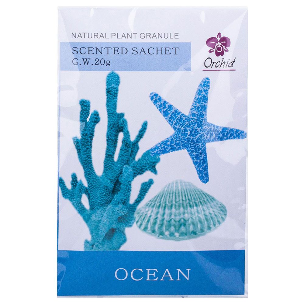 Orchid - Natural Scented Sachet Ocean 20G