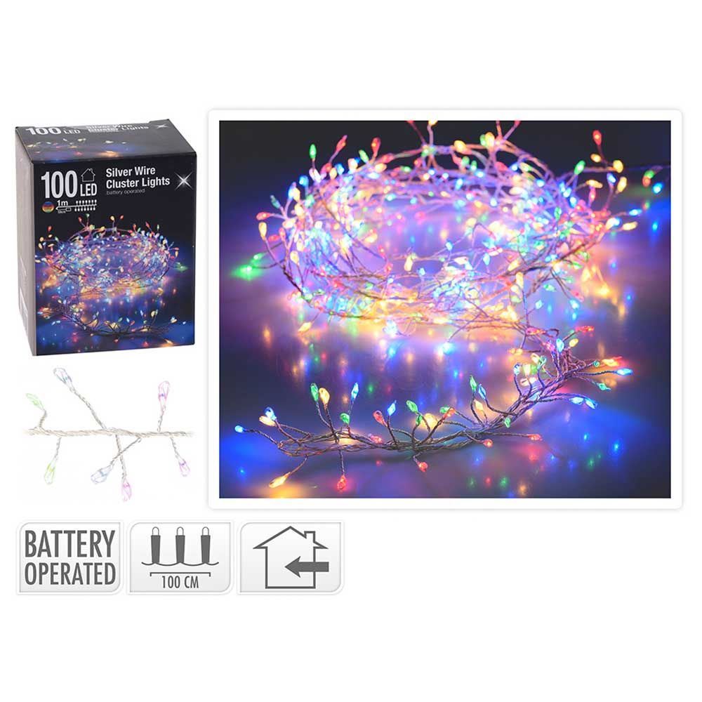 هوم سميثز - زينة كريسماس - حبل 100 ضوء LED