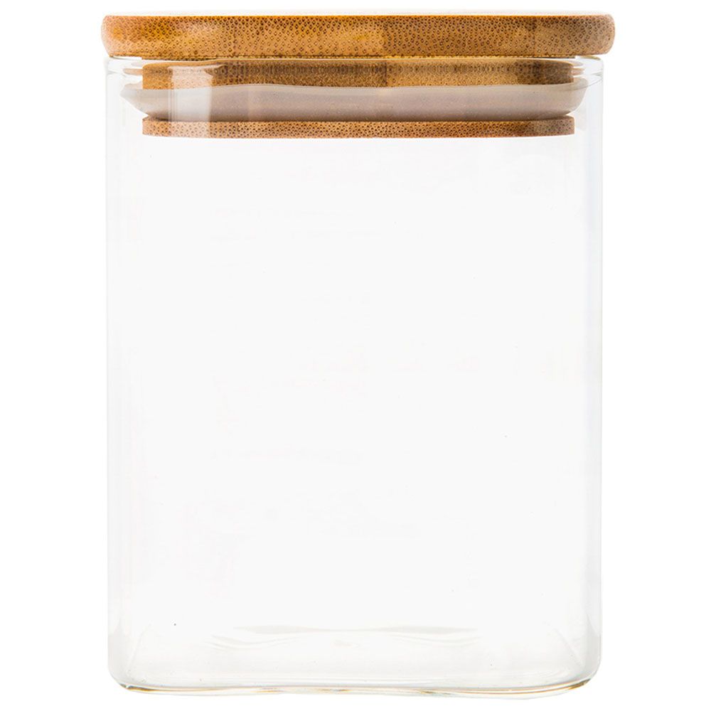 Little Storage - Square Jar 750ml- Clear