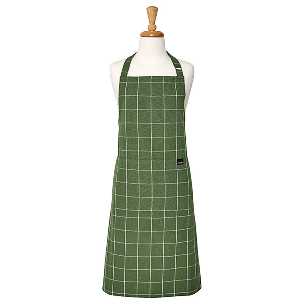 Ladelle - Eco Check Green Apron