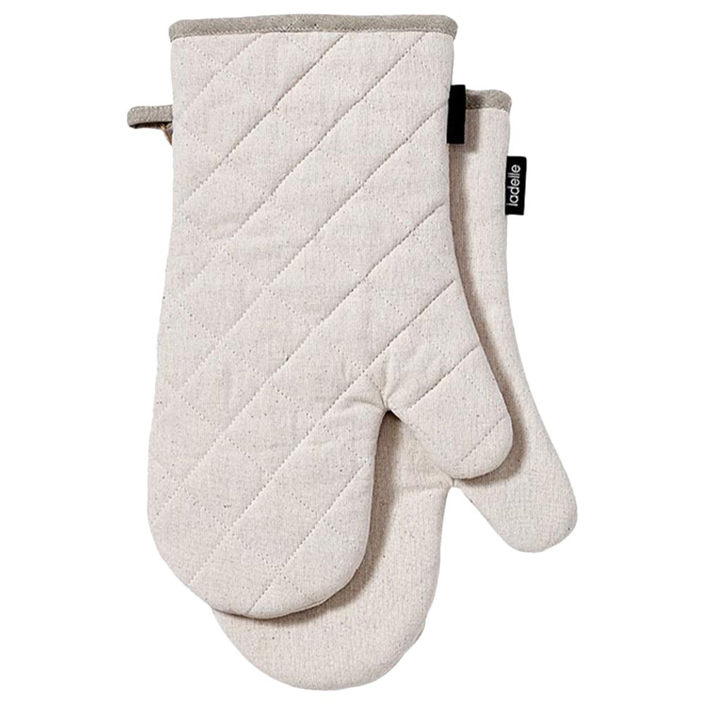 Ladelle - Eco Recycled Natural Oven Mitt Set Of 2