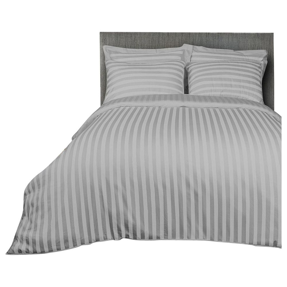 Kingtex - Duvet Cover - Silver