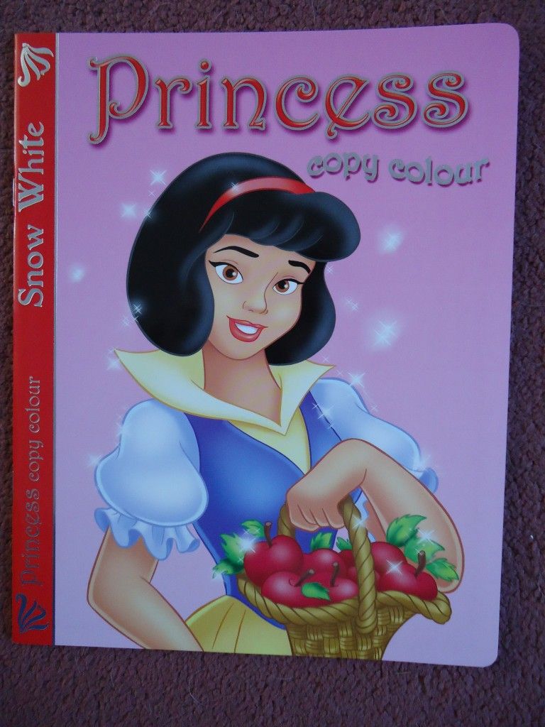Princess Copy Colour - Snow White