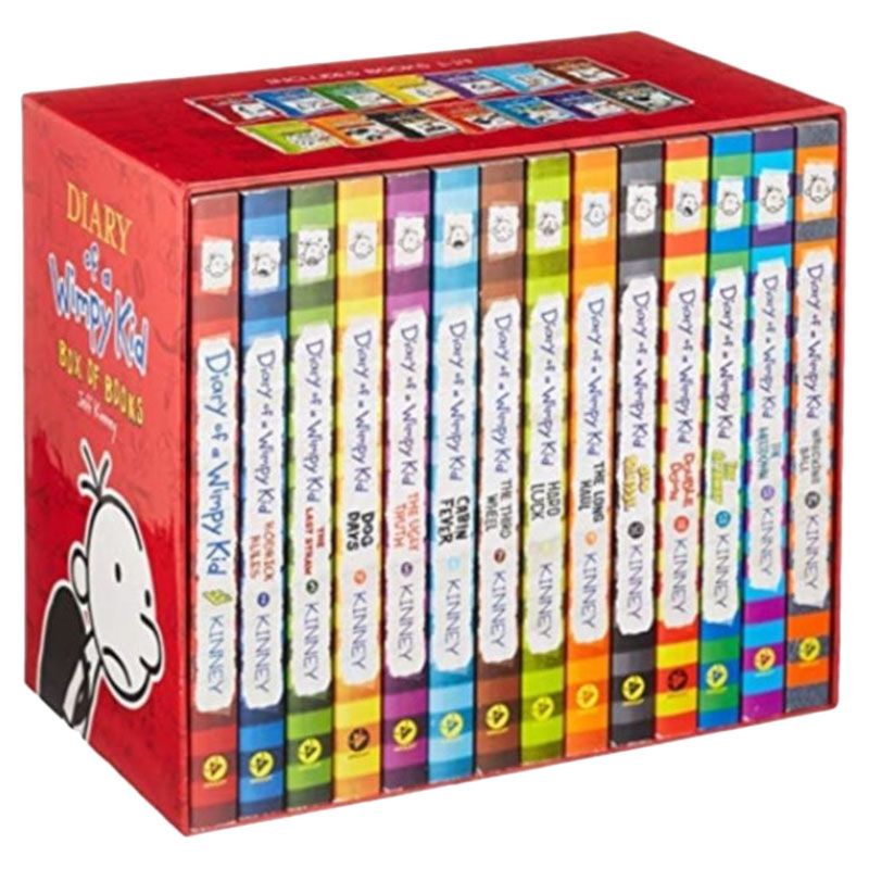 مجموعة كتب Diary Of A Wimpy Kid - 14 كتاب