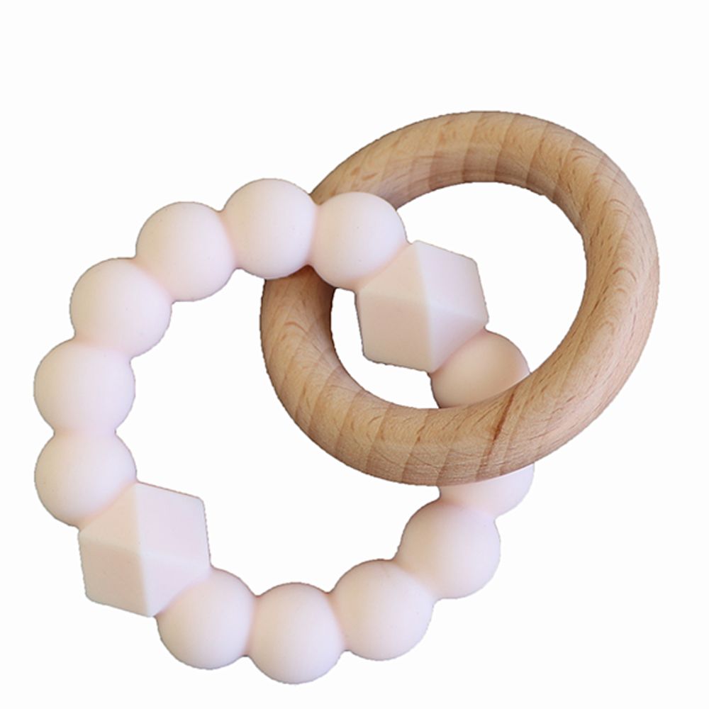 Jellystone Designs - Moon Teether - Blush