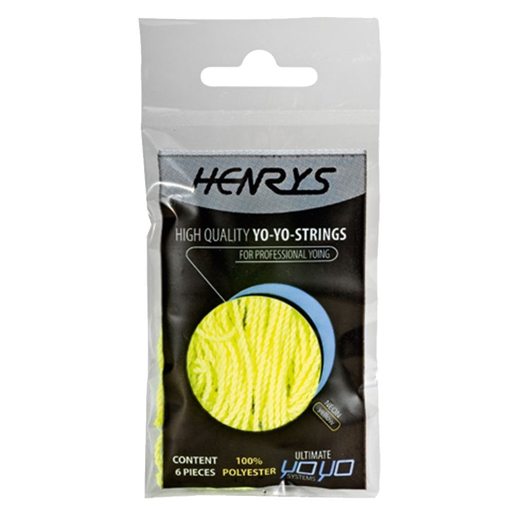 Henrys - Yo-Yo String Set - Fluorescent Yellow