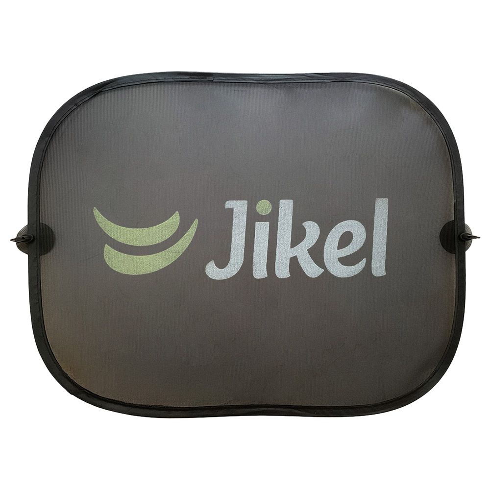 Jikel - Car Side Window Shades 2 Pcs - Black