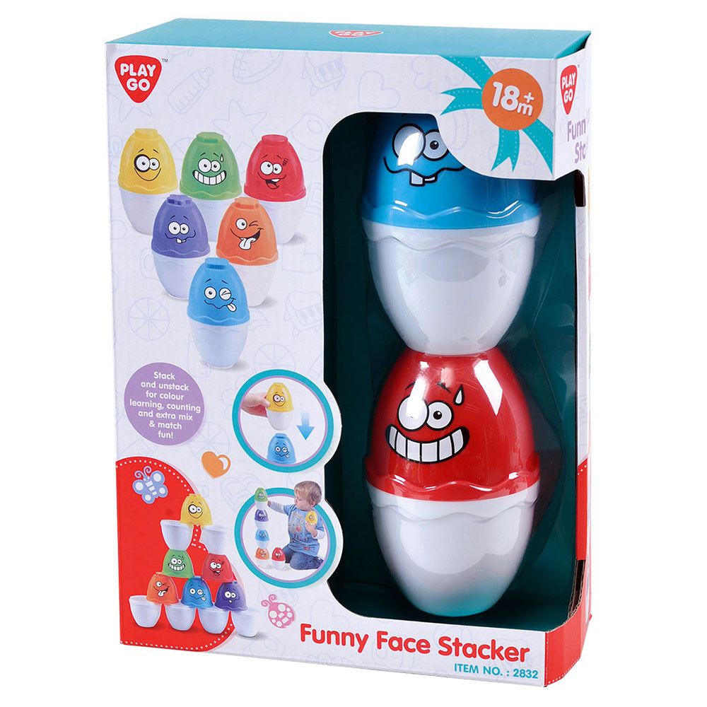 PlayGo - Funny Face Stacker