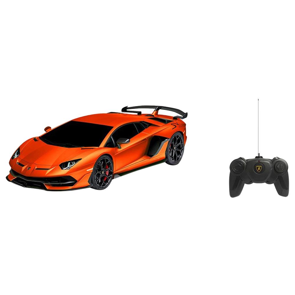 Rastar - 1:24 Aventador SVJ Remote Control Car RTR - Red