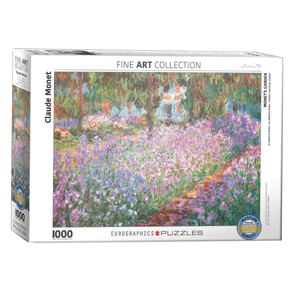 EuroGraphics Toys - Claude Monet's Garden Puzzle