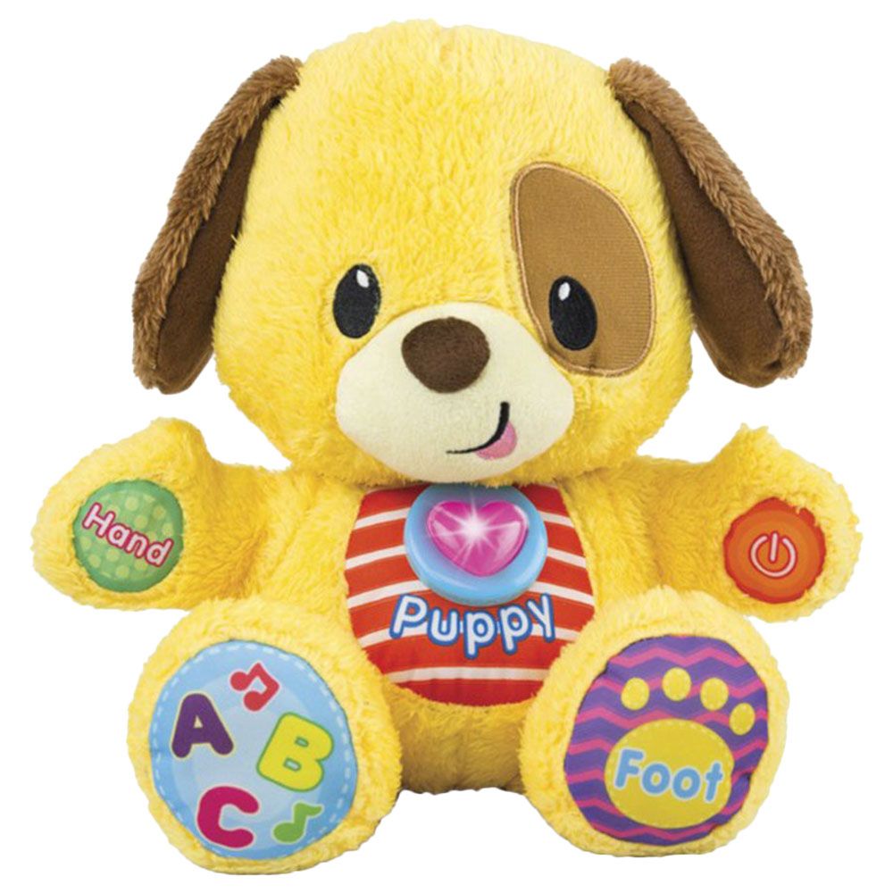 Toy School - Light & Sound Learn w/ Me Puppy Pal - Yellow