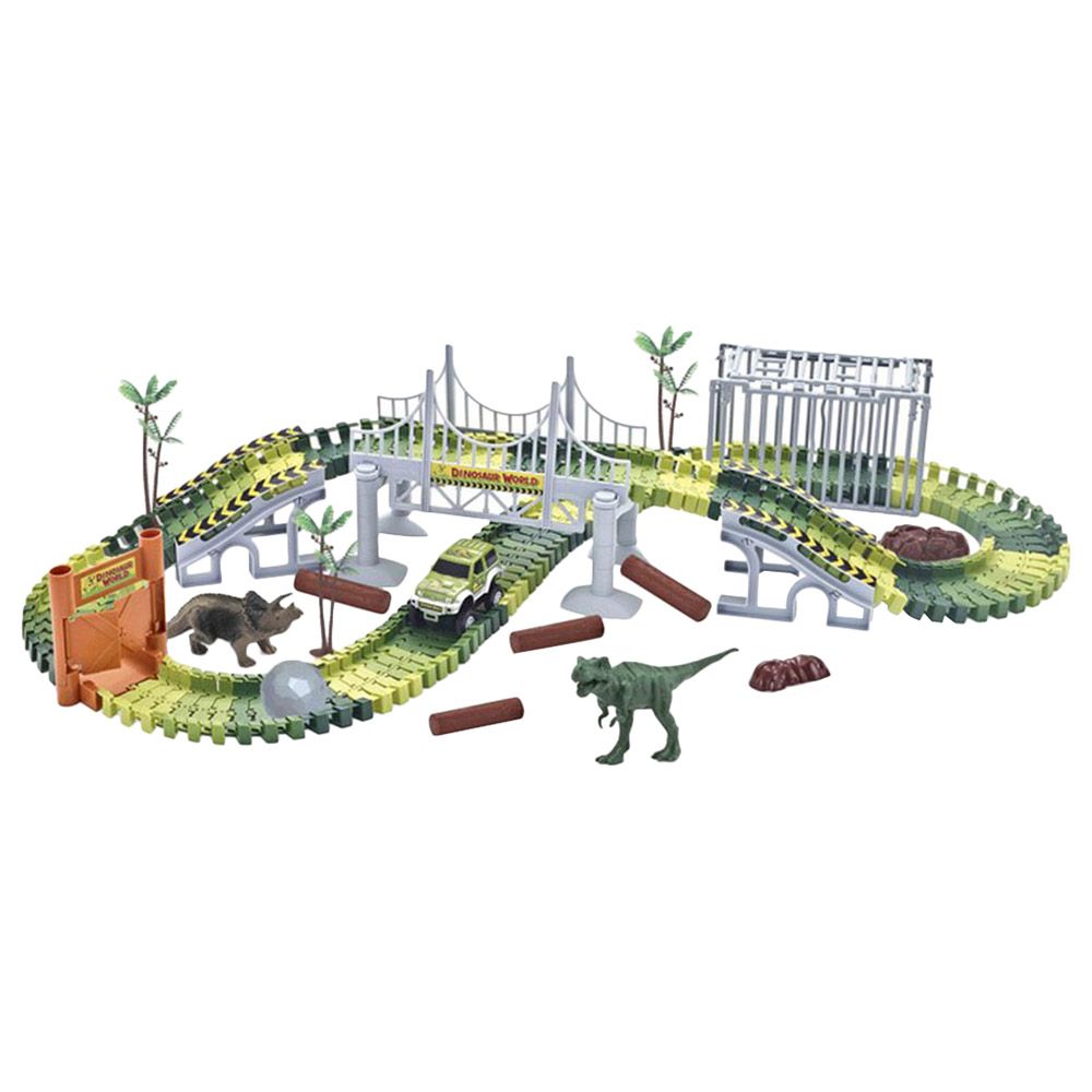Toy School - Dino Flexi Track - Green