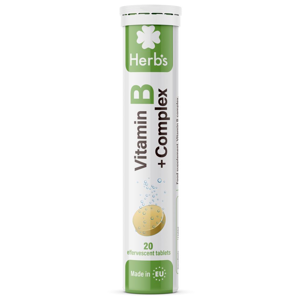 Herb's - Vitamin B + Complex Tablets - 20'S