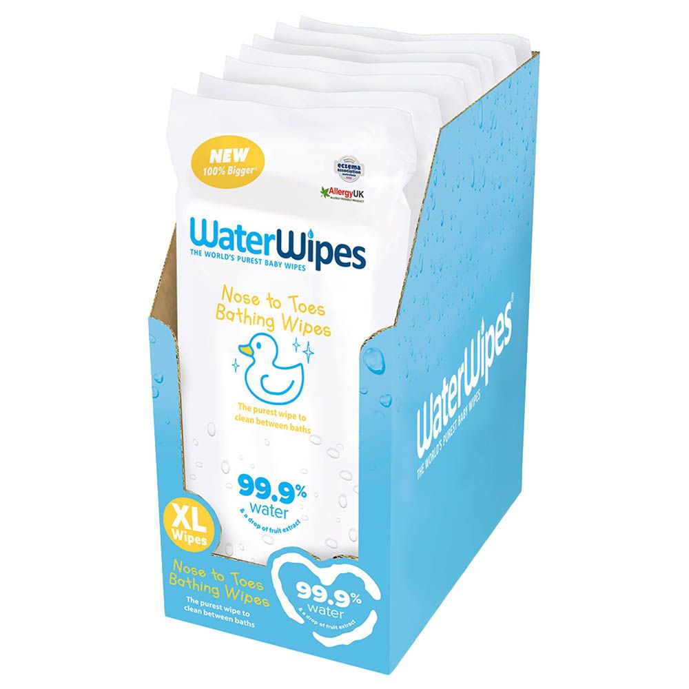 Waterwipes Bathing Baby Wipes 12 Packs Of 16 Wipes 192 Wipes