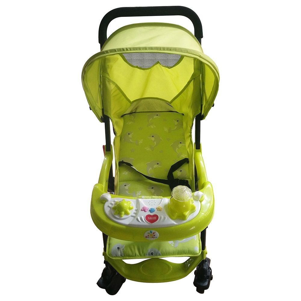 بيبي لوف - عربية الأطفال موديل 27-768 - أخضر 