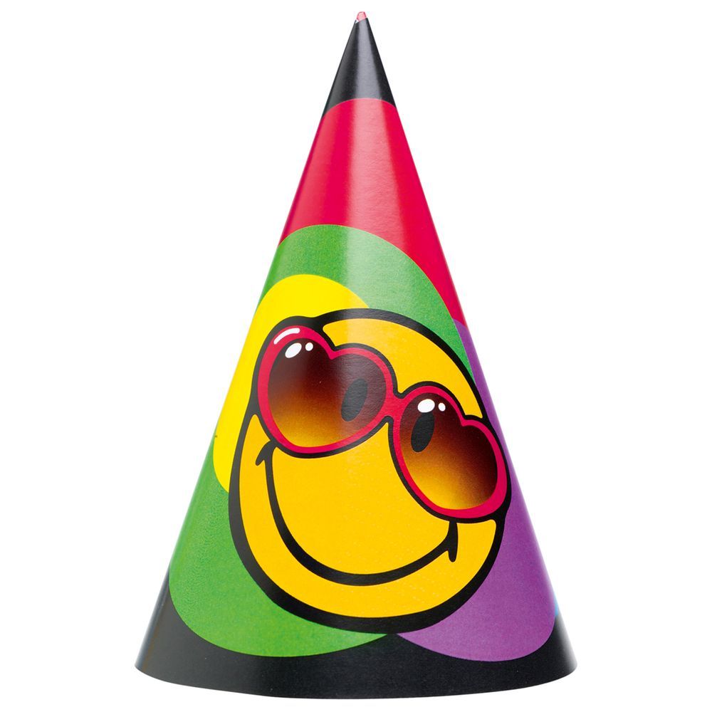 Riethmuller - Smiley Express Yourself Party Hats 6pcs