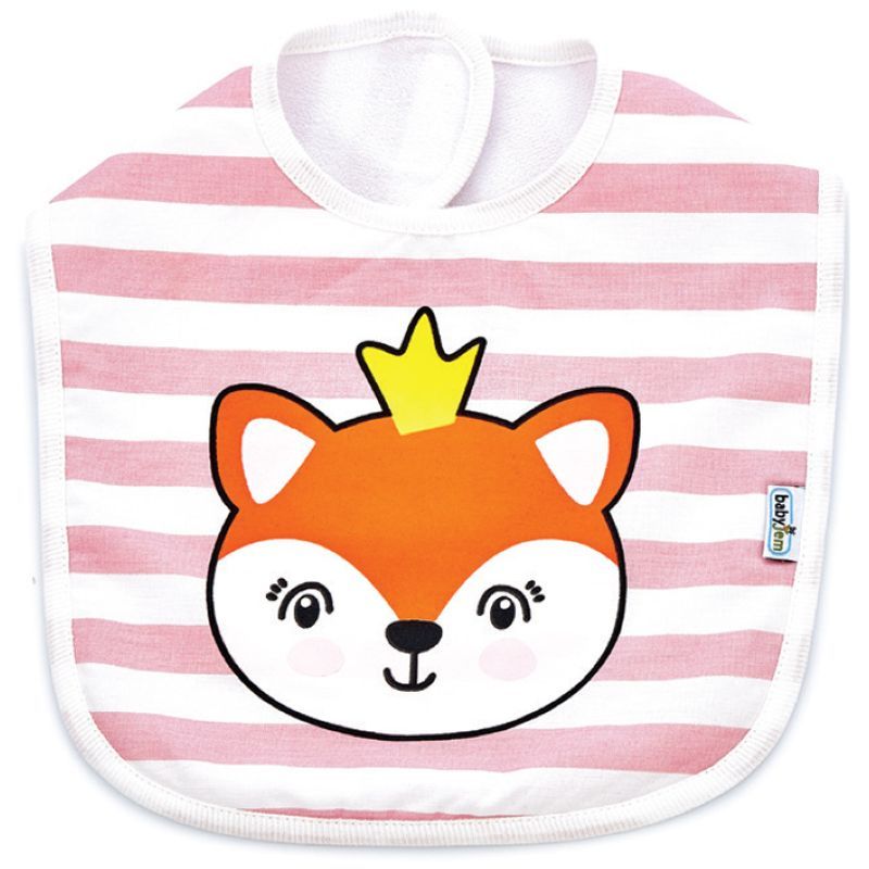 Babyjem - Baby Bib Printed - Pink