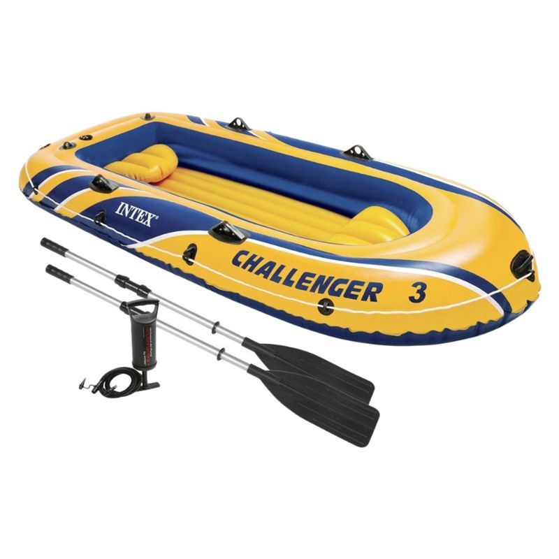 Intex - Challenger 3 Boat Set