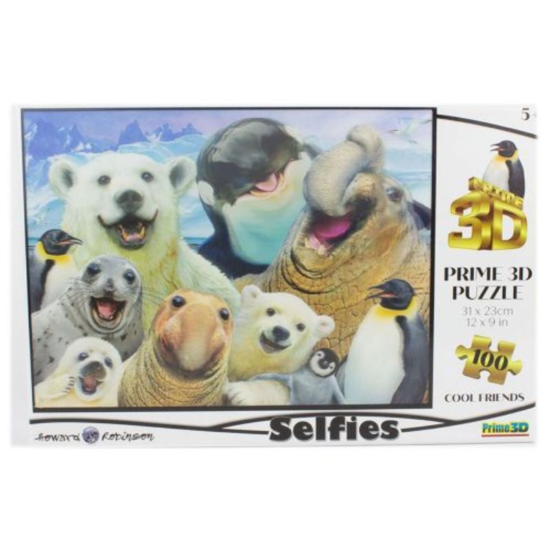 Prime3D - Cool Friends 3D Puzzle - 100Pcs