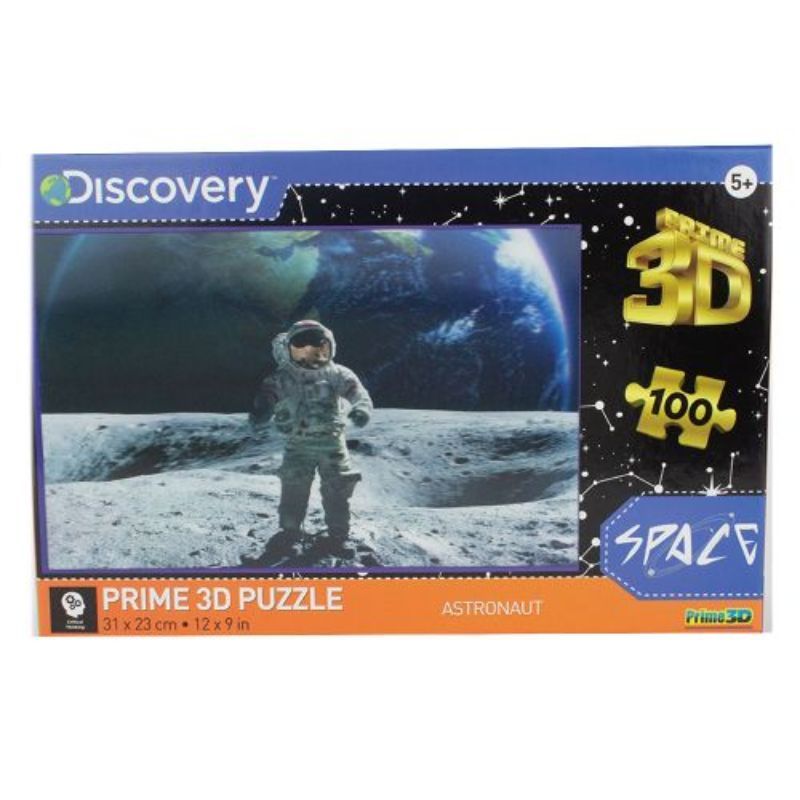 Prime3D - Astronaut 3D Puzzle - 100Pcs