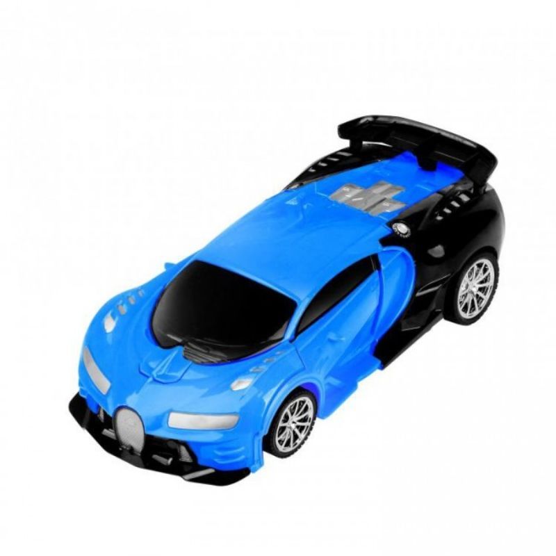 Funny Box - 27Mhz 1:20 Transformer Car - Blue