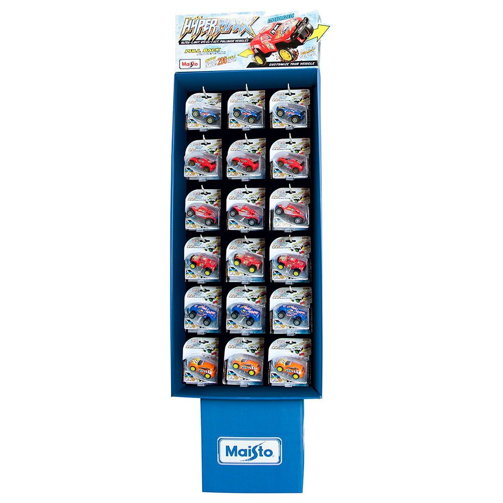 Maisto - Hypermaxx 54Pcs FD
