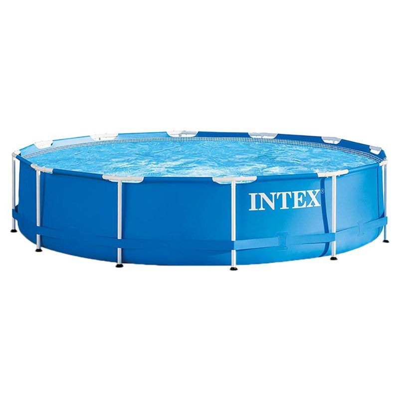 Intex Metal Frame Pool With Pump (12ft)