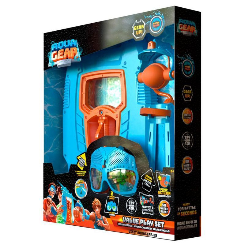 إيولو - مجموعة اللعب المائية - عدد 3 - أزرق