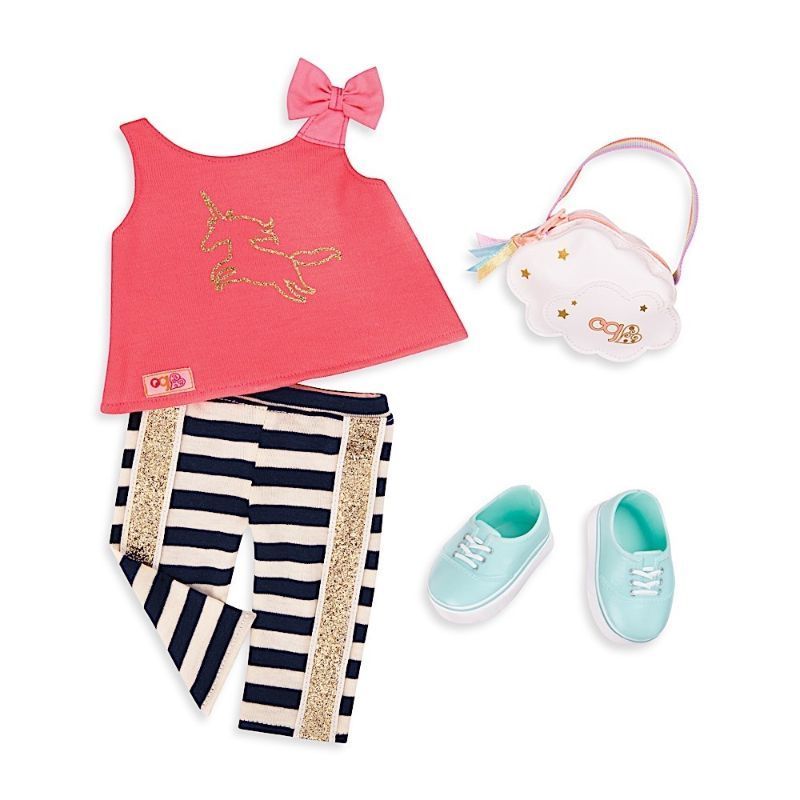 أور جنيريشن - قميص يونيكورن للدمى