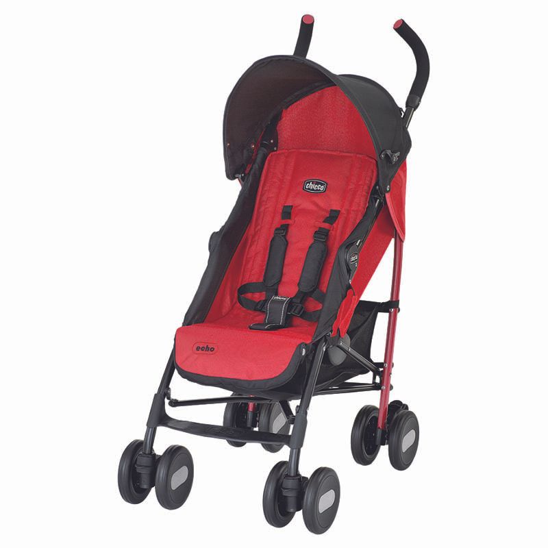 Chicco - Echo Basic Stroller W/Bumper Bar - Garnet