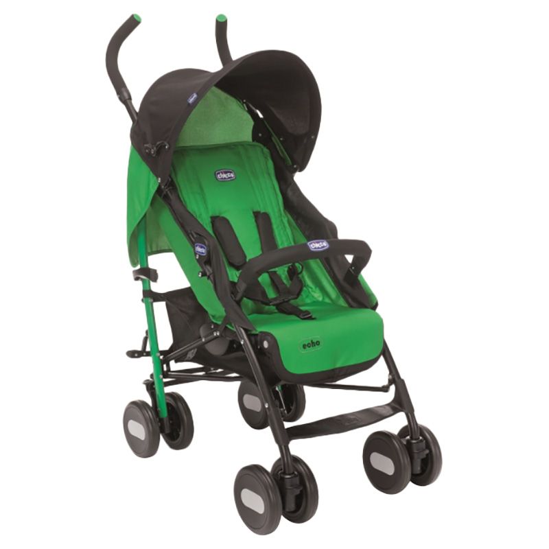 Chicco - Echo With Bumper Bar Stroller - Green Jam