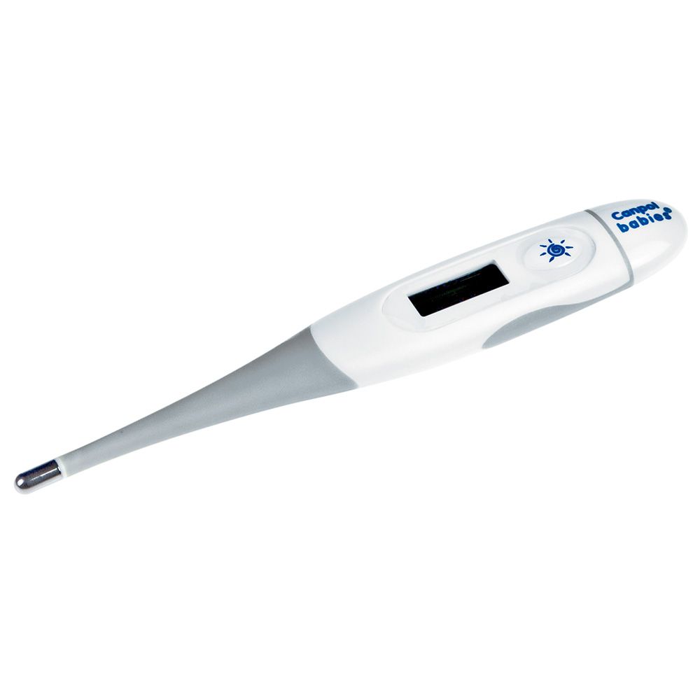 كانبول ميزان حرارة رقمي رمادي