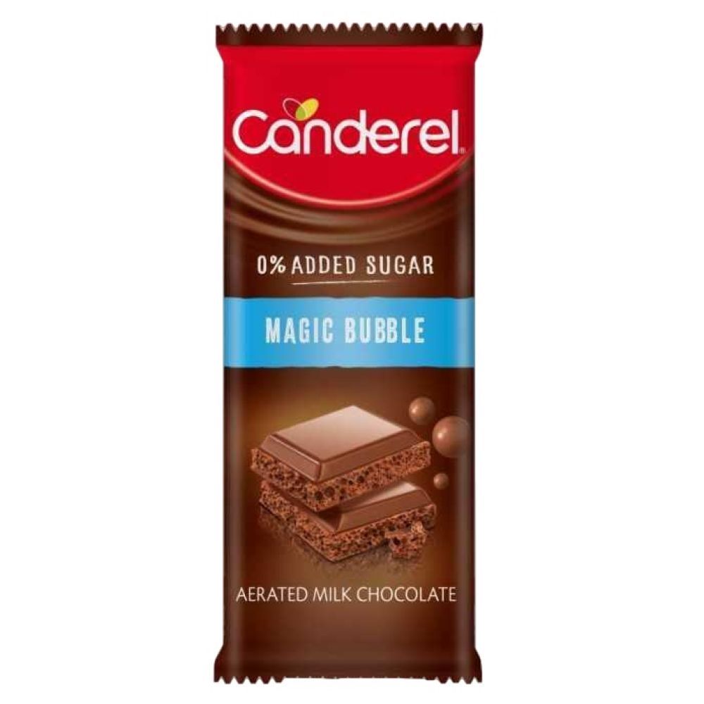 Canderel - Milk Bubble Slab 74g - Pack of 15