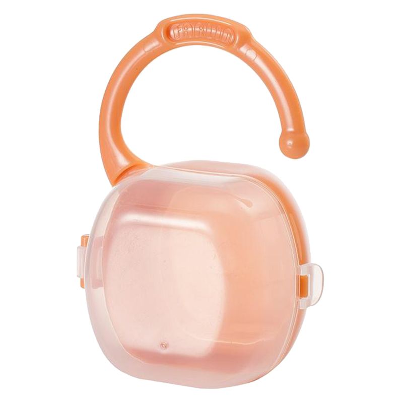 Farlin - Tick Tock Pacifier Storage Box - Orange
