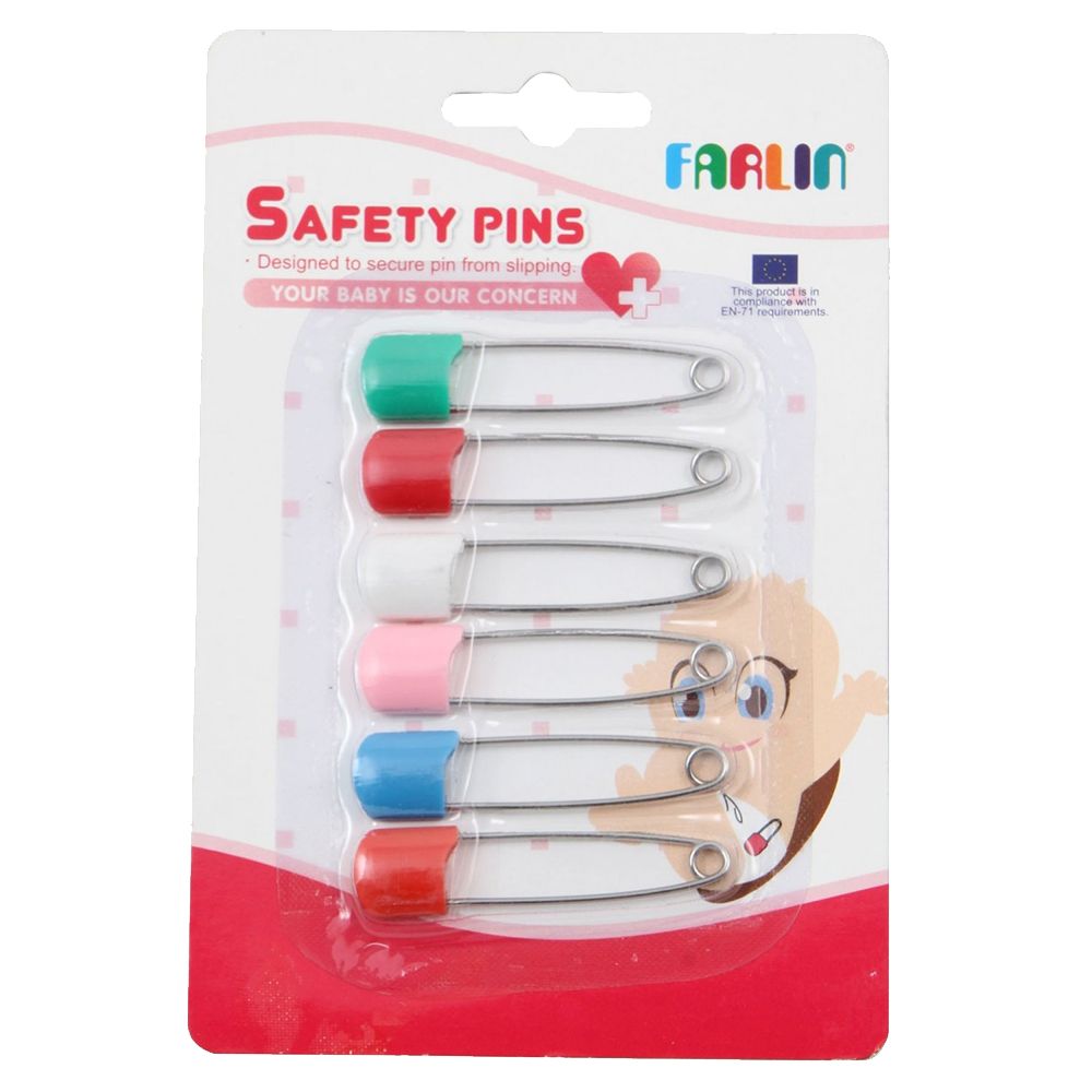 Farlin - Safety Pins Pack of 6