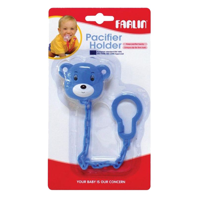 Farlin - Pacifier Clip - Blue