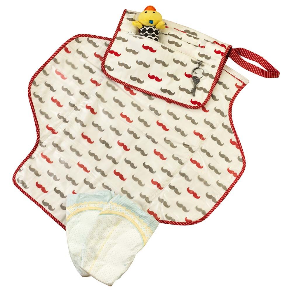 Little West Street - Little Man Diaper Clutch