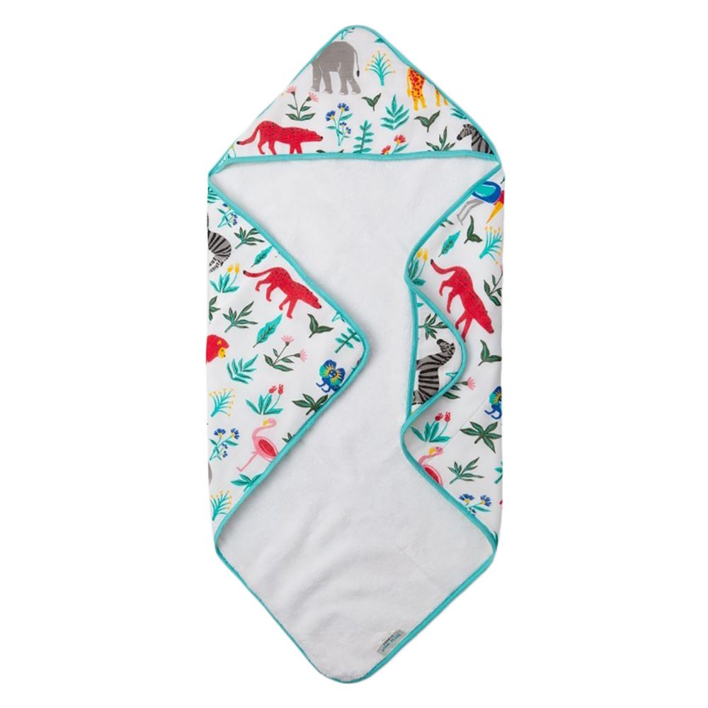 Little West Street - Serengeti Printed Hooded Towel