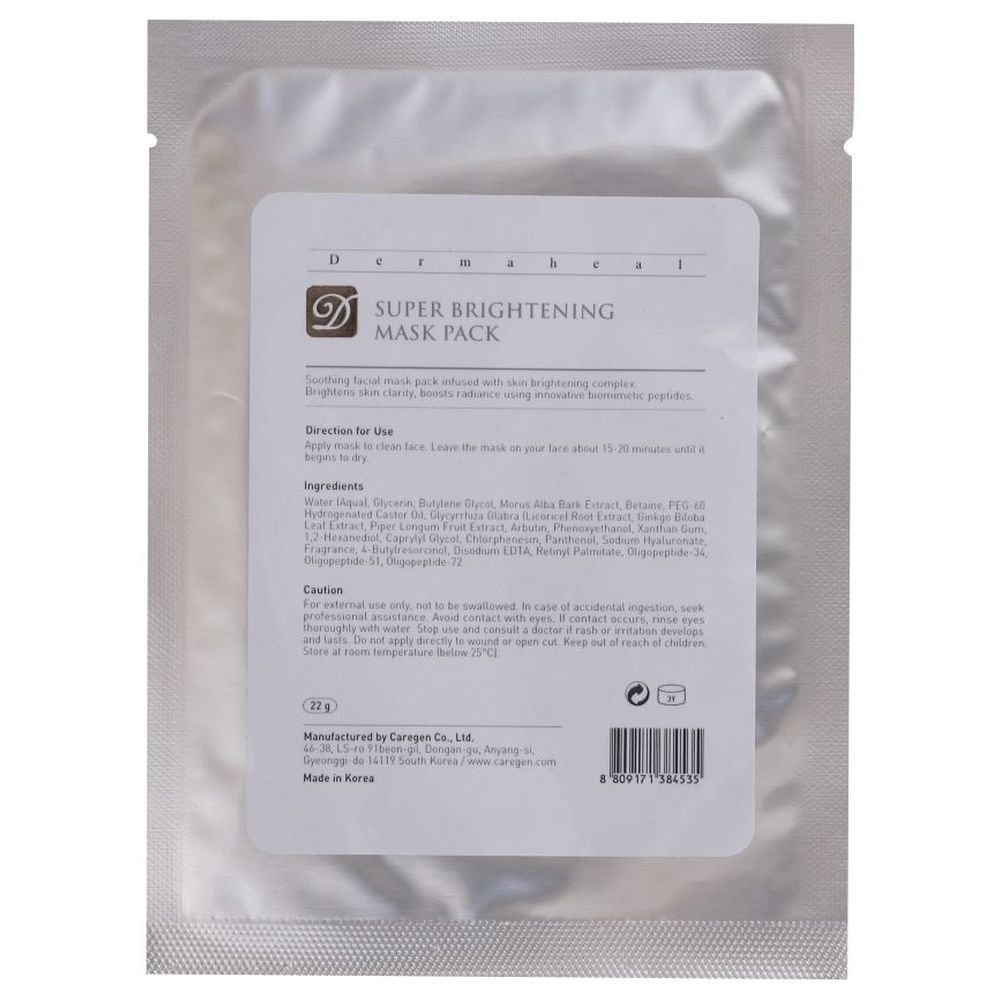 Dermaheal - Super Brightening Mask Pack 22g