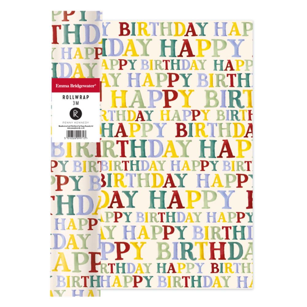 إيما بريدج واتر - ورق تغليف هدايا - Happy Birthday