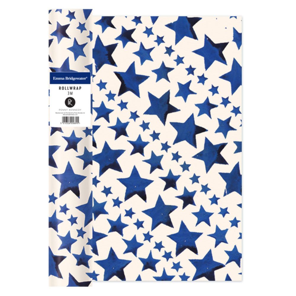 Emma Bridgewater - Dark Blue Starry Skies Roll Wrap
