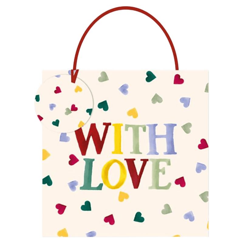 Emma Bridgewater - Multi Hearts Bag - Medium