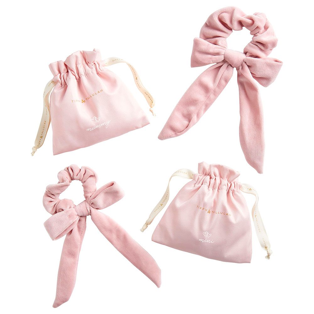TIFFY & TALLULAH - Mini Velvet Hair Bow