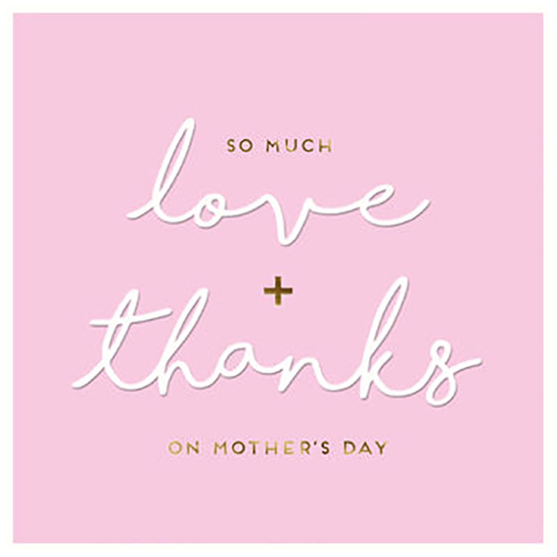 أليس سكوت - بطاقة تهنئة ليوم الأم - Love & Thanks