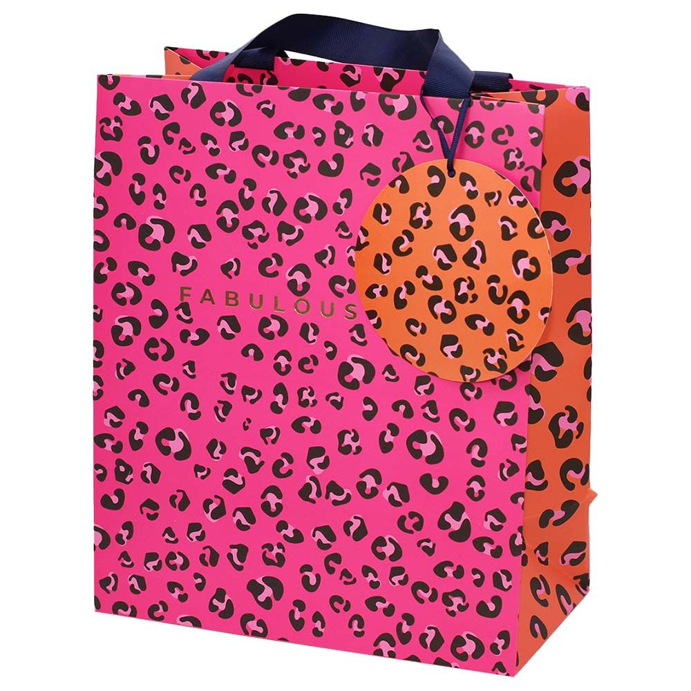 Belly Button - Leopard Print Portrait Bag 