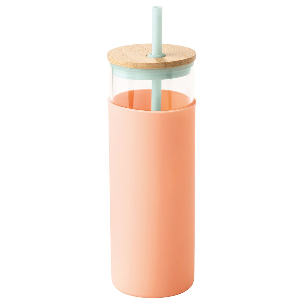 Designworks Ink - Tumbler w/ Straw - Mint/Peach