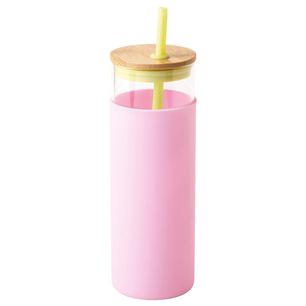 Designworks Ink - Tumbler w/ Straw - Citron/Pink
