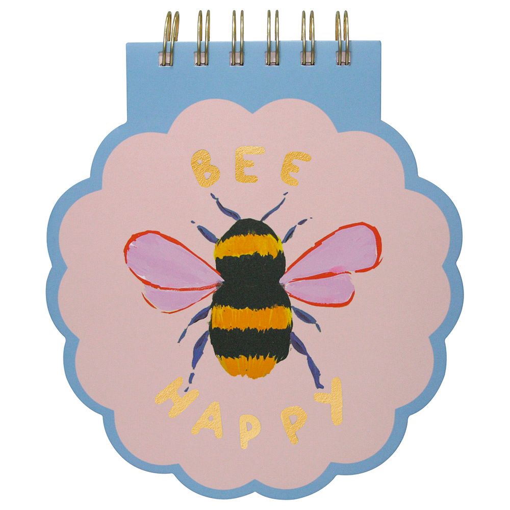 Eleanor Bowmer - Bee Happy Shaped Notebook