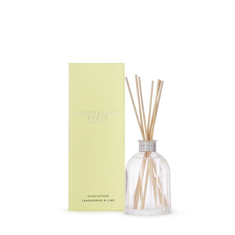 Peppermint Grove - Lemongrass & Lime Mini Diffuser 100ml